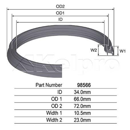 Kelpro Oil Seal 98566