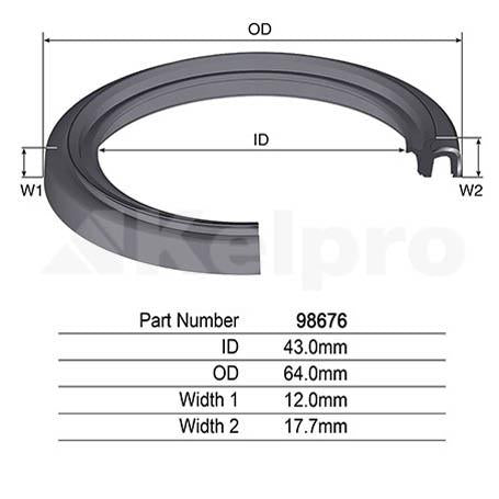 Kelpro Oil Seal 98676
