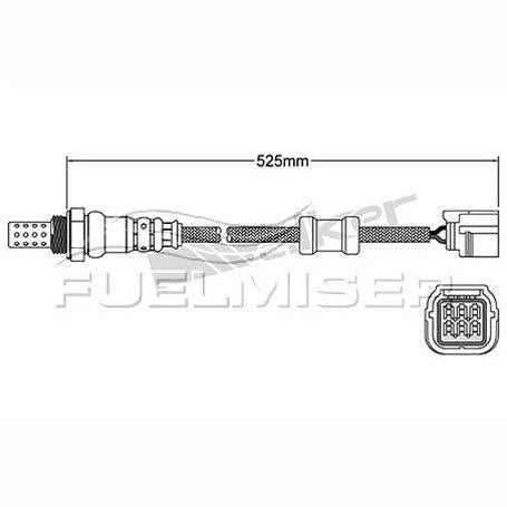 Fuelmiser Oxygen Lambda Sensor COS1328