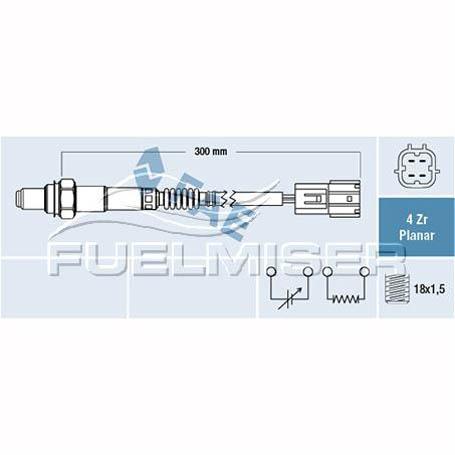 Fuelmiser Oxygen Lambda Sensor COS1350