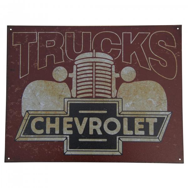 Chevrolet Trucks 40's Metal Sign (41x32cm) MSI2197