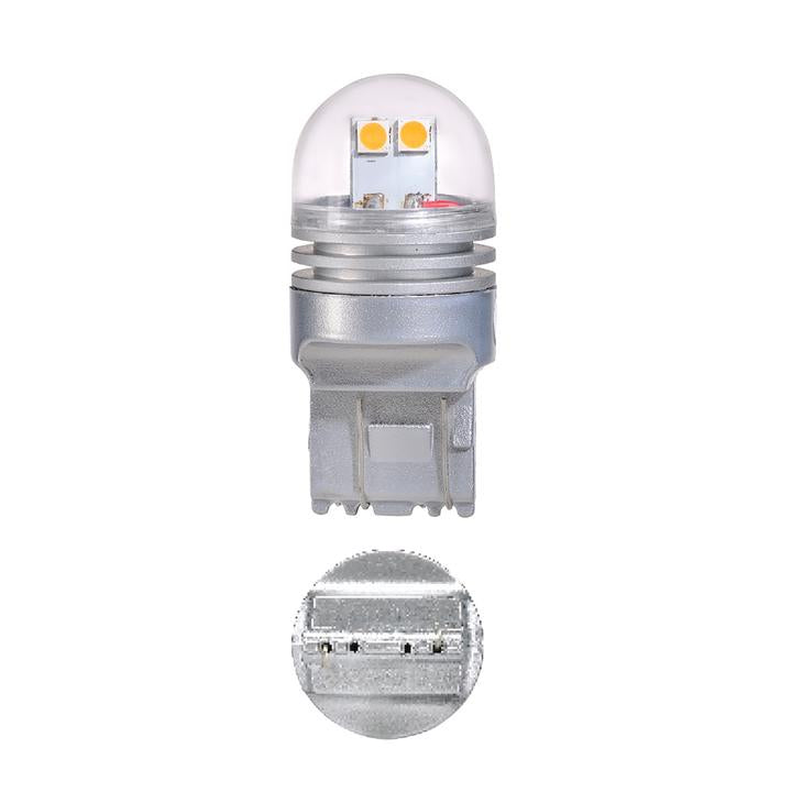 Narva 12V T20 W21/5W LED Wedge Globes Stop Light 2700K 2PK 18228BL