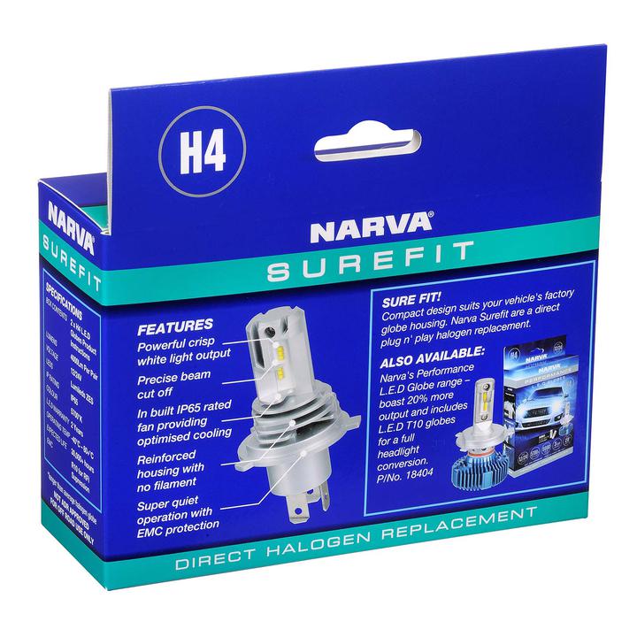 Narva Surefit H4 LED Globes 18424