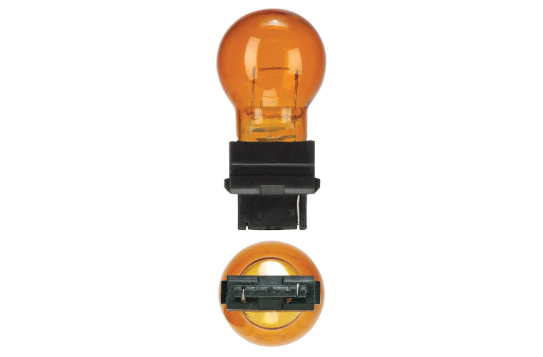 Narva Incandescent Wedge Globe Amber W2.5 X 16D PY27W 12V 27W Twin Pack 47556BL