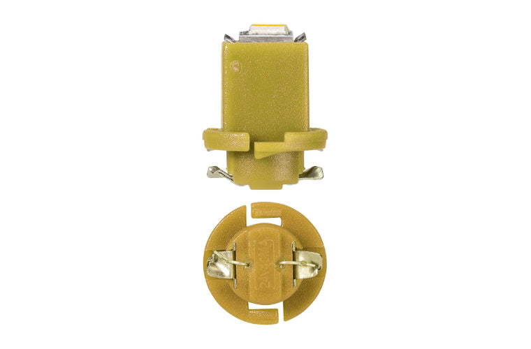 Narva LED Yellow Base Dash Panel Globe Cool White EBSR (BAX) 24V 47714LED