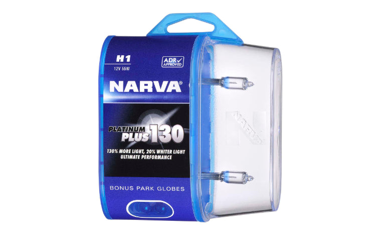 Narva H1 Globe 12V 55W Platinum Plus 130 2Pk 48540BL2