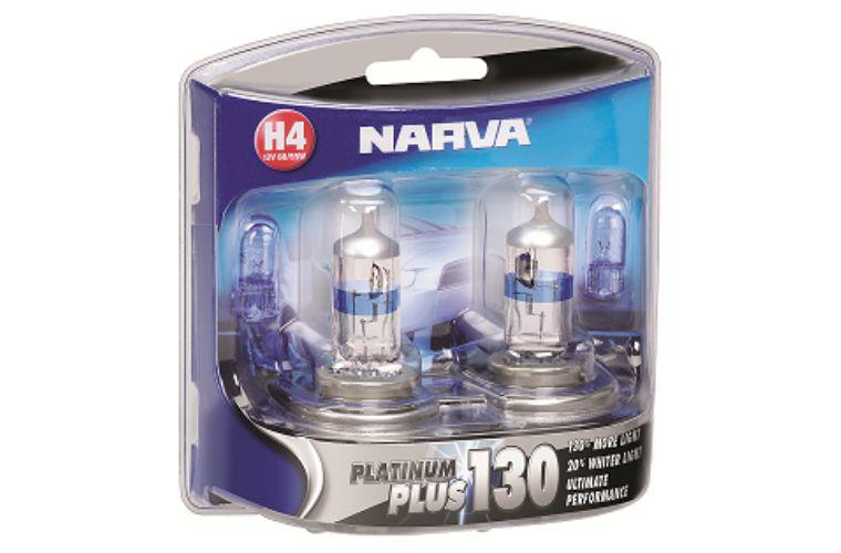 Narva H4 Globe 12V 60/55W Platinum Plus 130 2 Pack 48542BL2
