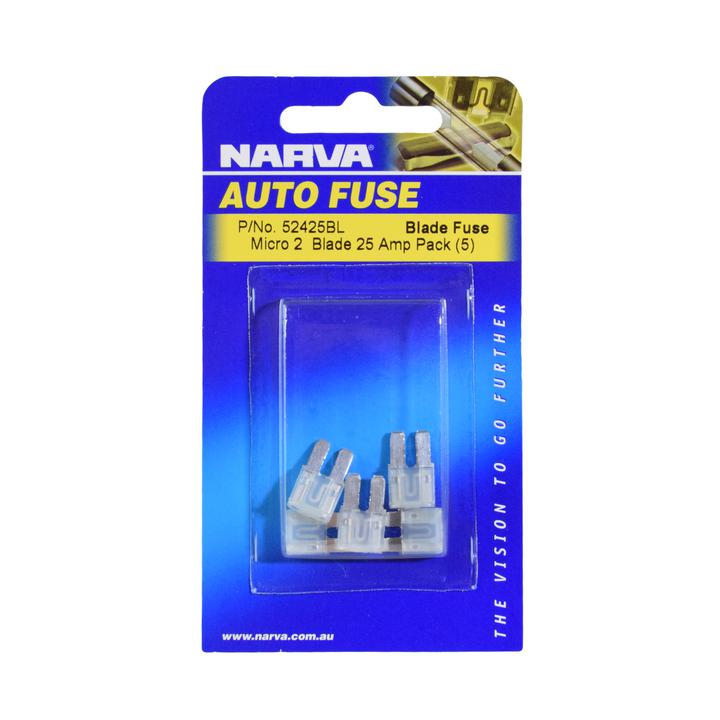 Narva Blade Fuse Micro 25A (5Pk) 52425BL