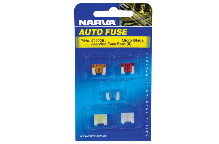 Narva Micro Blade Fuse Assortment 52500BL