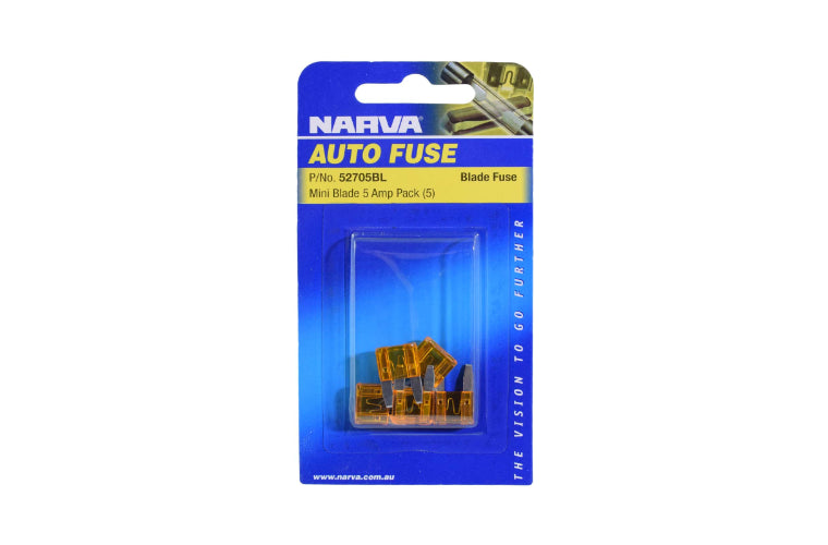 Narva Blade Fuse Mini 5A 52705BL