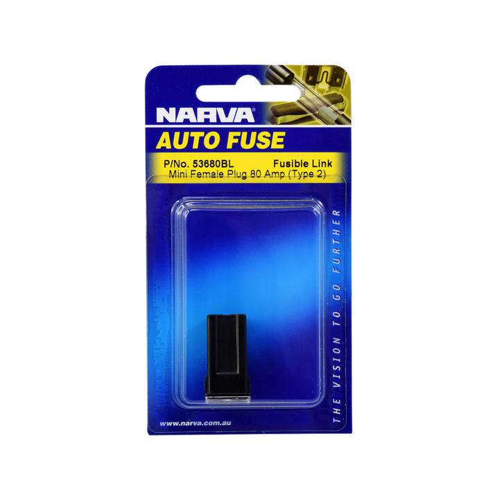 Narva Mini Female Fusible Link 80A 53680BL