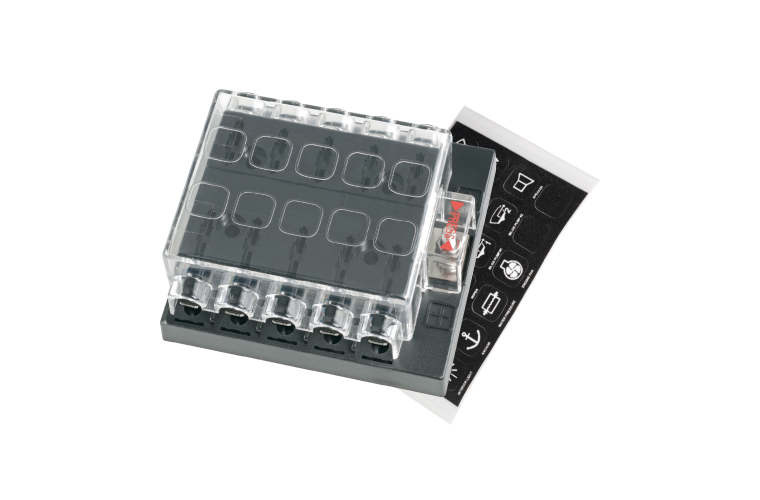 Narva Fuse Block ATS 10 Way With Cover 54435