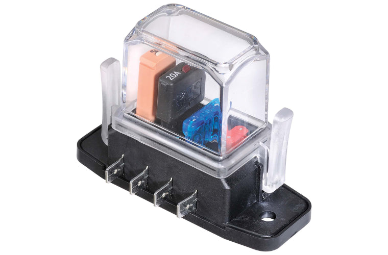 Narva 4-Way ATS Blade Fuse Box 54438