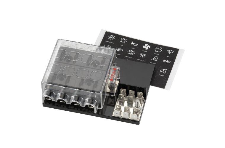 Narva Fuse Block ATS With Ground 8 Way 54442