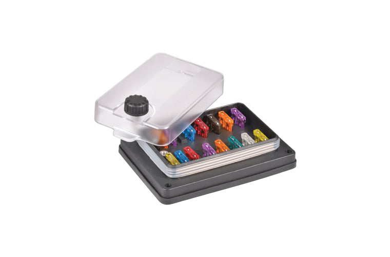 Narva 10-Way Standard Waterproof ATS Blade Fuse Box 54444BL