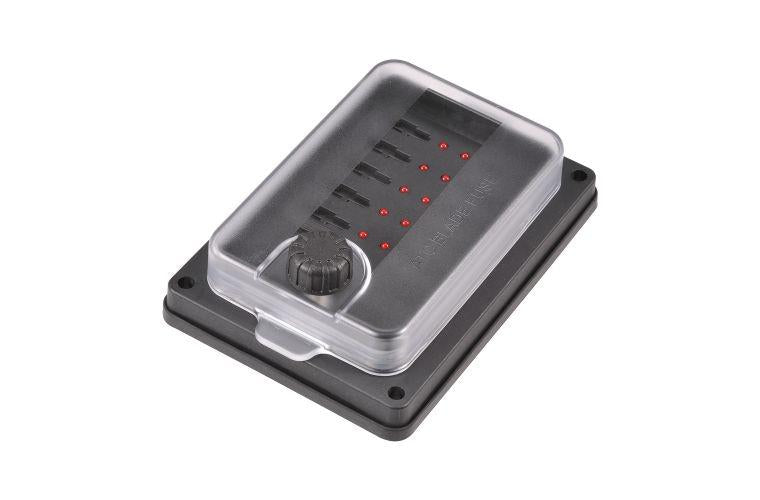 Narva Weatherproof ATS Fuse Box With LED 10 Way 54445BL