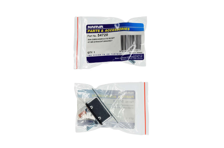 Narva Circuit Breaker 20A Auto Reset 54720