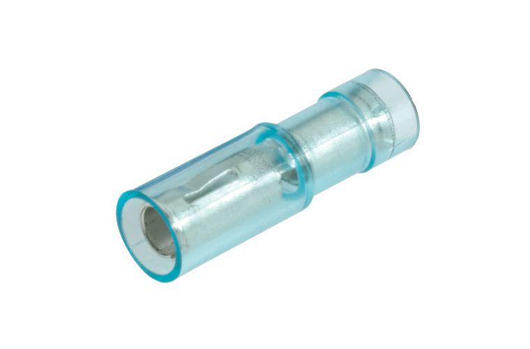 Narva Terminal Female Bullet Blue 4mm (100Pk) 56153