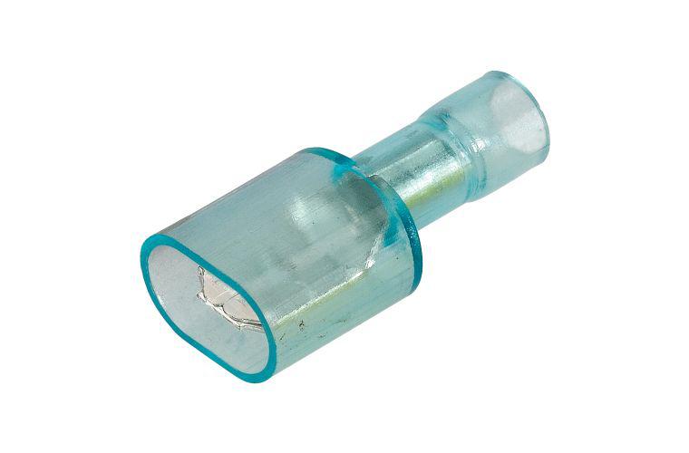 Narva Terminal Male Blade Insulated Blue 6.3mm (50Pk) 56112