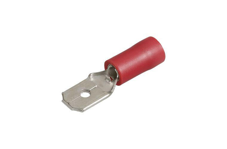 Narva Terminal Male Blade Red 6.3mm (100Pk) 56120