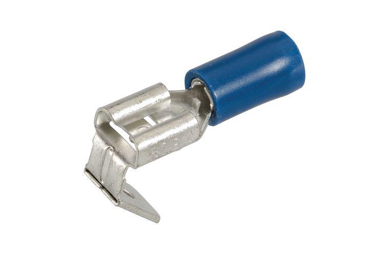 Narva Connector 2 Way Insulated Blue 6.3mm (100Pk) 56132