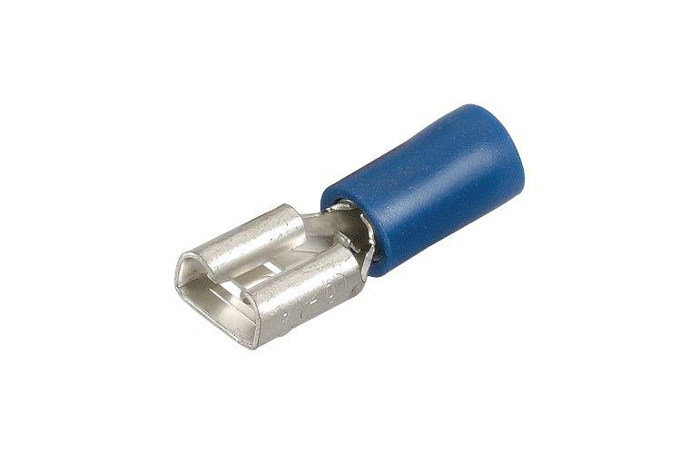 Narva Terminal Female Blade Blue 4mm (100Pk) 56136