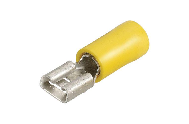 Narva Terminal Female Blade Yellow 5-6mm (100Pk) 56138