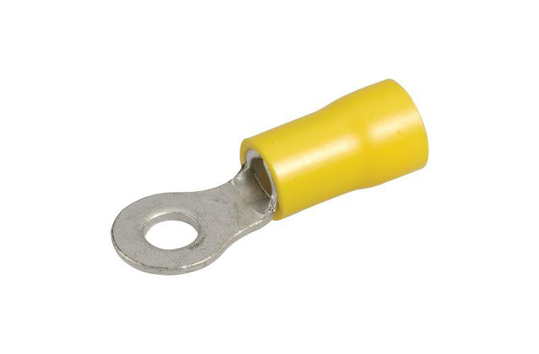 Narva Terminal Ring Yellow 4.3mm (100Pk) 56184