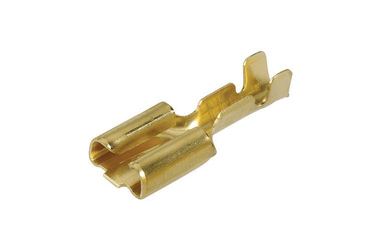Narva Terminal Female Blade Non Insulated 4mm (100Pk) 56223