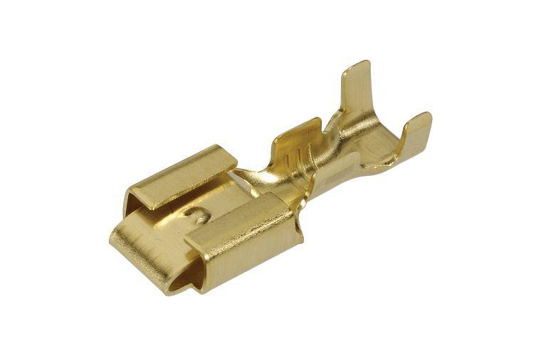 Narva Terminal Female Blade Non Insulated 6.3mm (100Pk) 56226