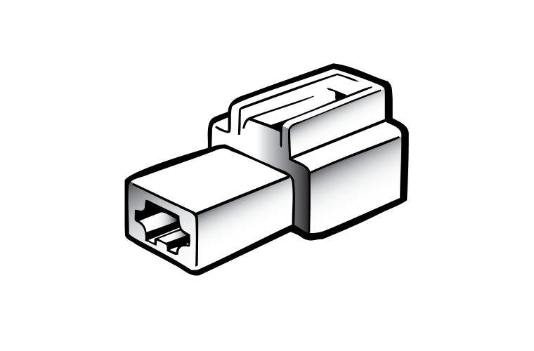 Narva Quick Connect Housing Female 1 Pole (10Pk) 56261