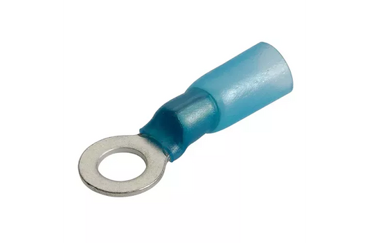Narva Heatshrink Ring Terminal 4mm Wire 5mm Diameter PK20 56364BL