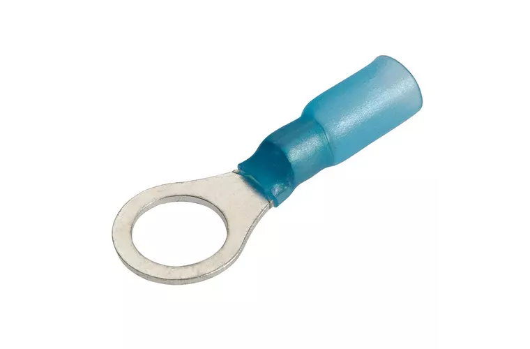 Narva Heatshrink Ring Terminal 4mm Wire 8.4mm Diameter PK20 56368BL