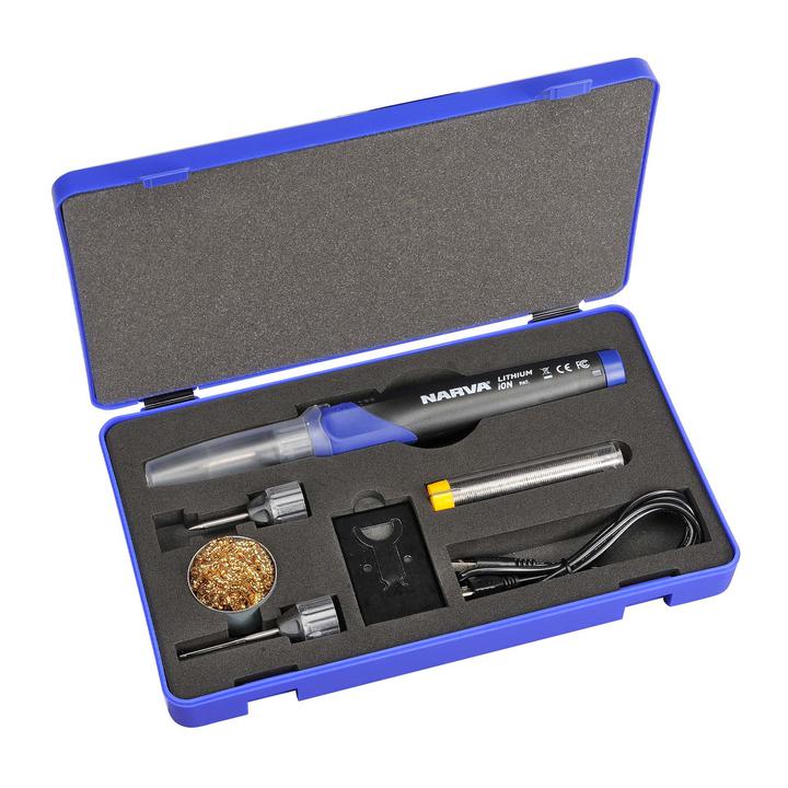 Narva 50W Rechargeable Soldering Iron Kit 56394