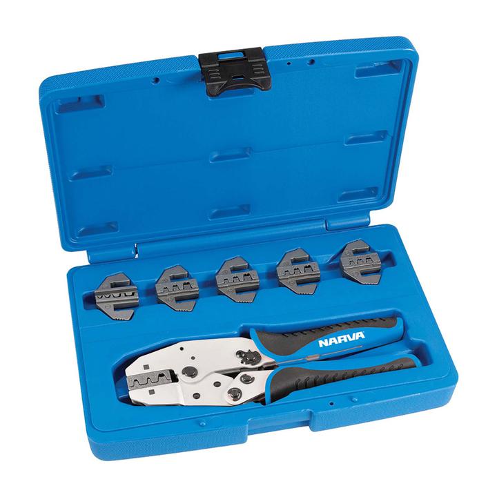 Narva Master Ratchet Crimping Kit 56523