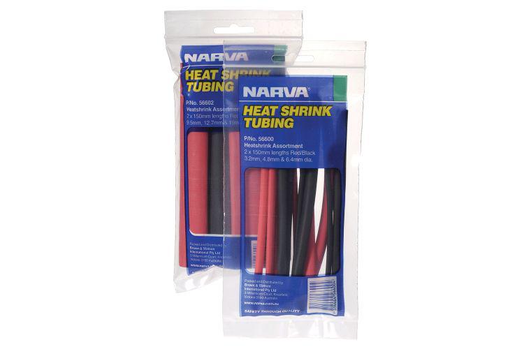 Narva Heatshrink Assortment 3.2-6.4mm (12Pk) 56600