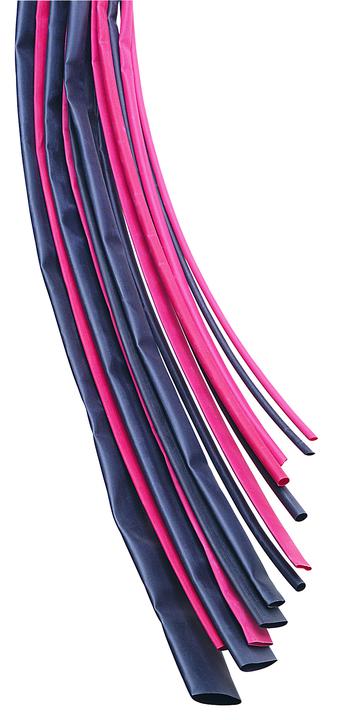 Narva Heatshrink 6.4mm x 10m Black 56616/10