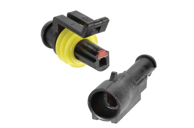 Narva 1 Way Waterproof AMP Connector Housing Kit 57521BL