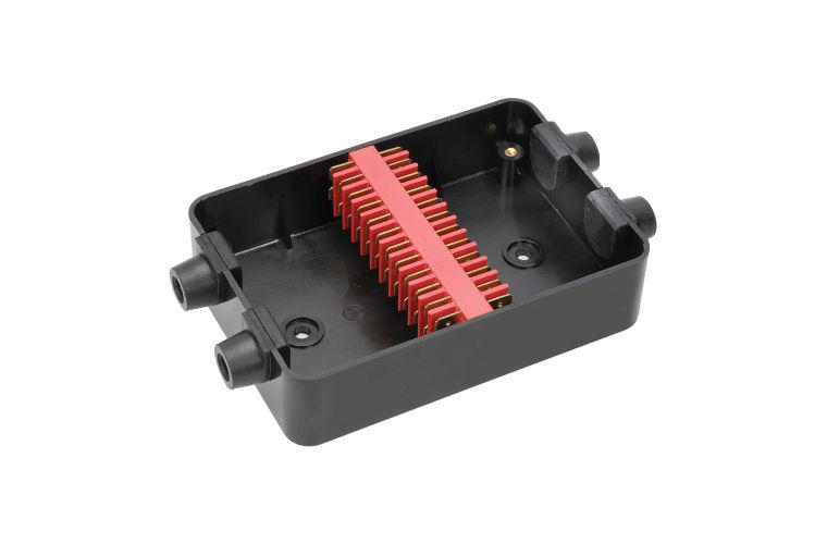 Narva Junction Box 12 Way With Screw Lid 57820