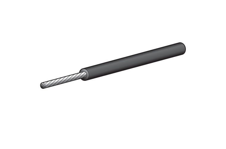 Narva Cable Marine Single Core 4A 2mm x 30m Black 5812M-30BK