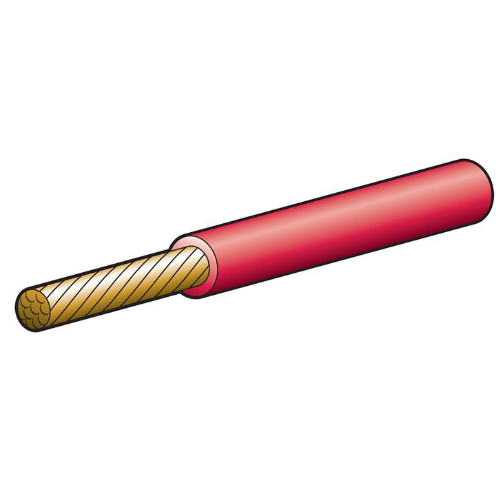 Narva Auto Cable 25A 5mm x 100m Red 5815-100RD
