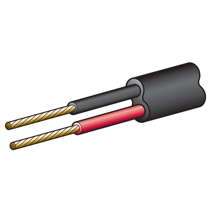 Narva 2mm Twin Core Sheathed Cable Red/Black 5A 100m 5822-100TW