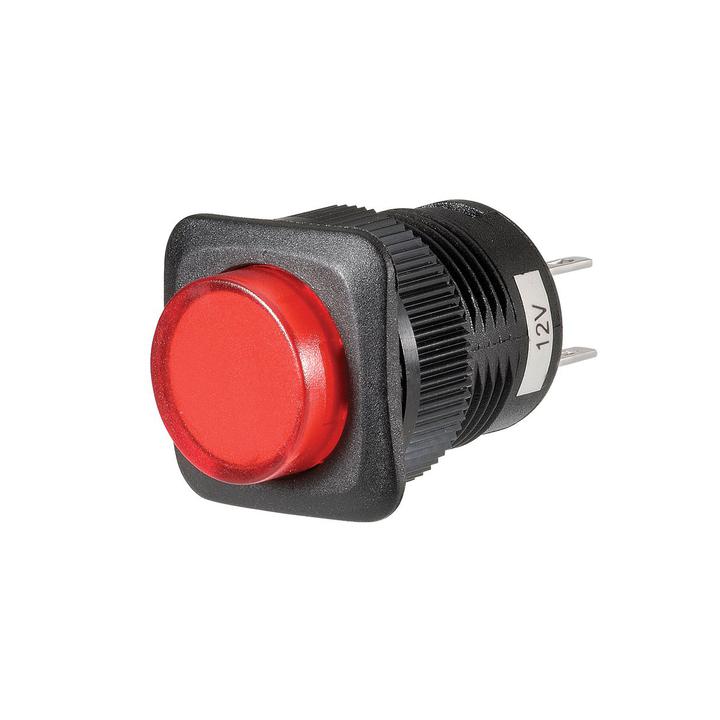 Narva Switch Push Button On Off Red LED 60086BL