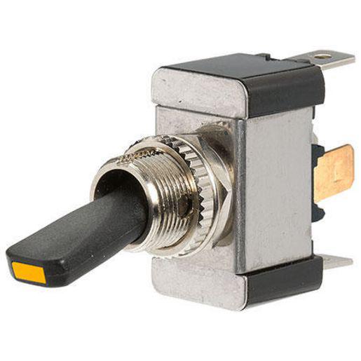 Narva Switch Toggle Illuminated On Off HD Amber 60280BL
