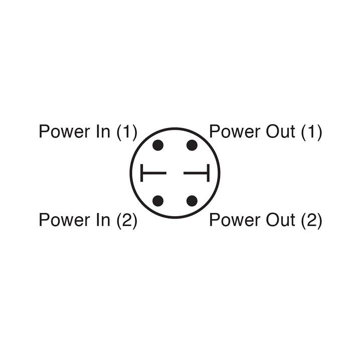 Narva Battery Master Switch Heavy Duty Dual Pole w/ Removable Key 61052