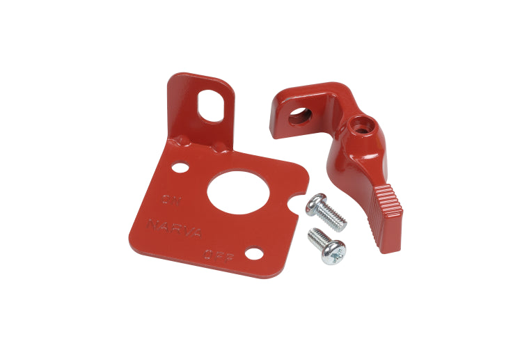 Narva Battery Master Switch Lockout Lever Kit Red 61077R