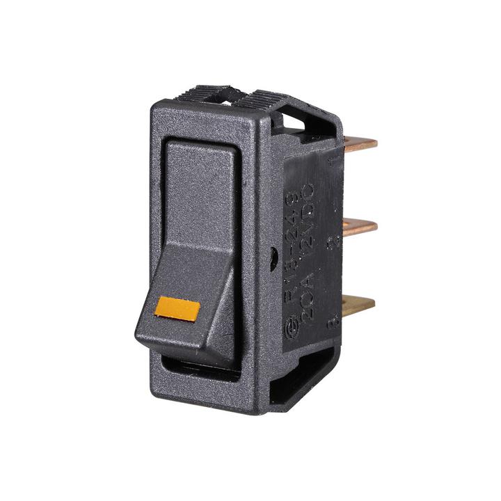 Narva Rocker Switch 12V On/Off LED Amber 62000BL
