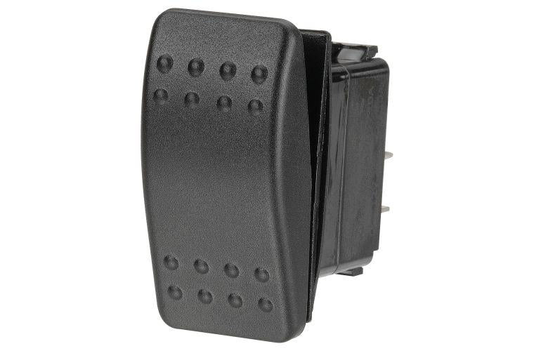 Narva Rocker Switch Sealed 12/24V Black On Off 63100BL