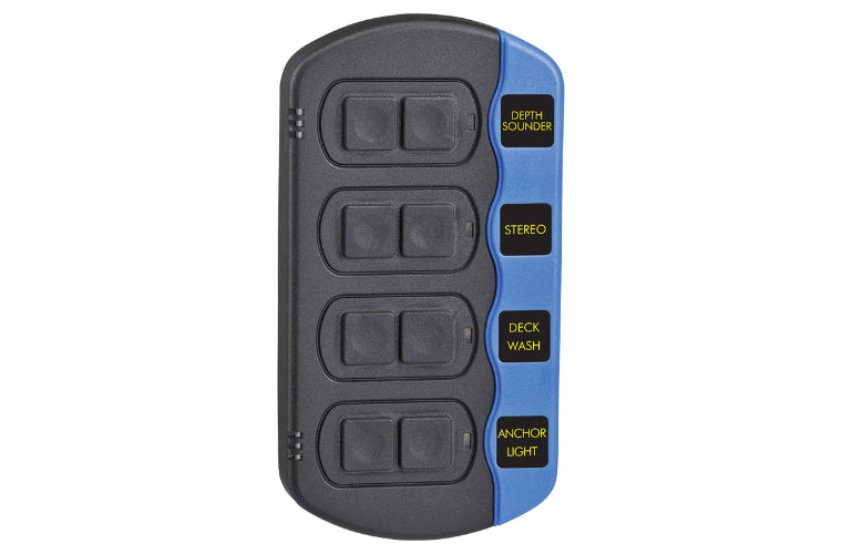 Narva Marine Waterproof Switch Panel 12-24V 63198BL