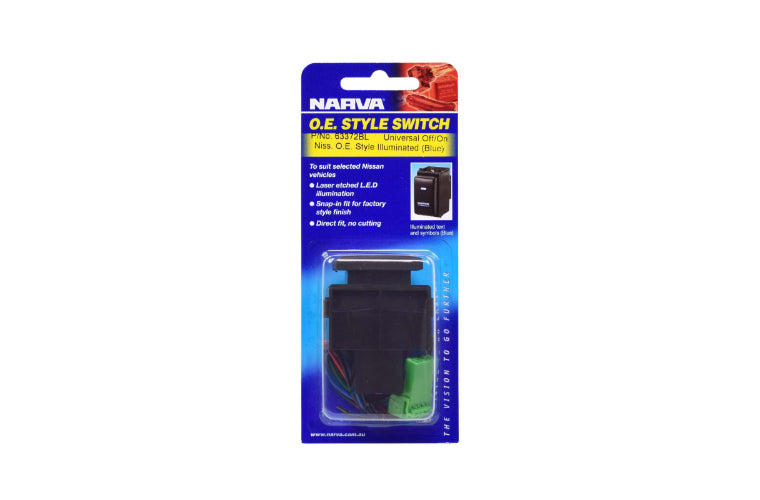 Narva Nissan OE Style Blank Switch 12V 63372BL